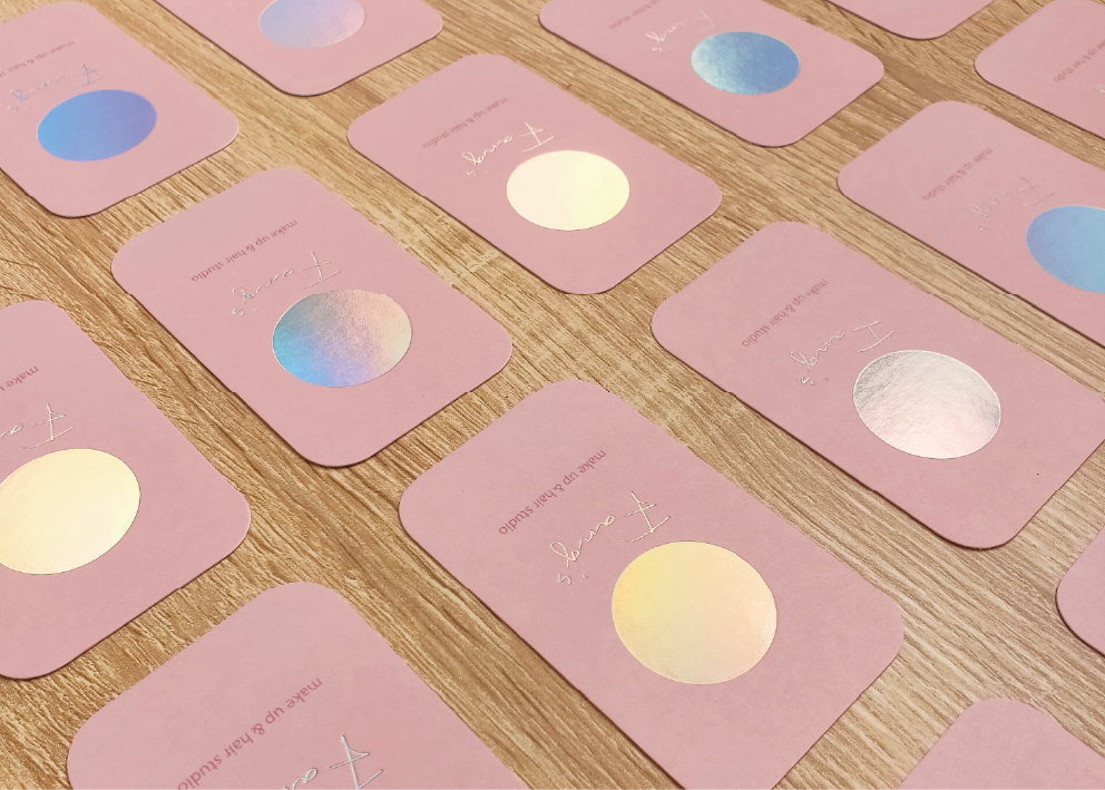 business card design Miss Hsu